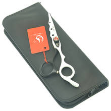 Meisha tesouras de cabelo, tesouras para cortar cabelos 6.0 da beleza, preto e branco, ferramentas de salão de cabeleireiro a0022a 2024 - compre barato