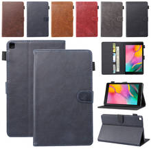 Funda para Samsung Galaxy Tab A, 8,0 pulgadas, s-pen, SM-T290, SM-T295, 2019, funda protectora de cuero PU con tapa 2024 - compra barato