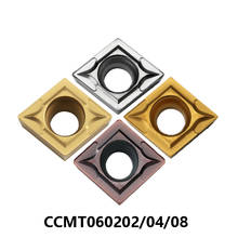 CCMT060202 CCMT060204 CCMT060208 NX2525 UE6020 US735 VP15TF UTI20T AP25N CCMT Carbide Cutting Inserts 100% Original 2024 - buy cheap