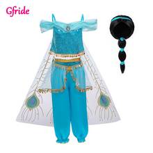 Детский костюм для танца живота, в индийском стиле, на Рождество, комплект с платьем принцессы 2024 - купить недорого