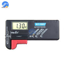 BT-168 BT168 Battery Tester Digital Display Volt Checker for AA/AAA/C/D/9V/1.5V Universal Button Cell Battery Voltage Meter 2024 - buy cheap