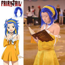 Fairy Tail Cosplay Levy Mcgarden Cosplay Costume Anime Yellow Dress Set Outfit Halloween Carnival Party Costume Women 2024 - buy cheap