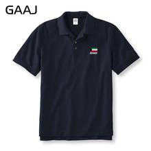 GAAJ Kuwait Flag Polo Shirts Men & Women Unisex Summer MaleHigh Quality Man Polos New Brand Clothing Printed Letter #C0UU1 2024 - buy cheap