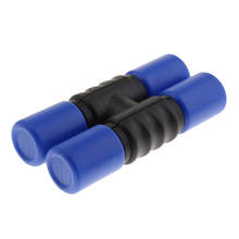 Durable Plastic Hand Shaker Rattle Tube Rhythm Toys Blue 170x80x4mm 2024 - buy cheap