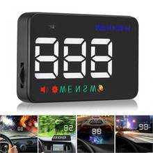 A5 3.5Inch Universal  Car Head Up Display Windshield Projector Speedometer Overspeed Warning GPS Satellite 2 Display Mode 2024 - buy cheap