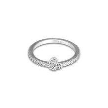 Estrado anel de borboleta autêntico 925 prata esterlina, joias de anéis para mulheres, estilo europeu, anéis de prata para fazer joias 2024 - compre barato