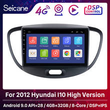 Seicane-radio con GPS para coche, reproductor Multimedia con Android 9,0, 2 DIN, 2GB + 32GB, IPS, DSP, WIFI, 9 pulgadas, Navi, estéreo, para Hyundai I10, 2012 2024 - compra barato