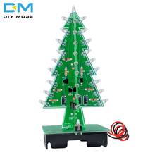 3D Xmas Tree 3/7 Color Light Flash LED Circuit Christmas Trees LED PCB Board Module DC 4.5V-5V Diy Electronic Kit 2024 - buy cheap