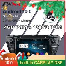 128G DSP Carplay Android 10.0 Screen Car DVD Player for Suzuki S-Cross SX4 2014 2015 2016 2017 GPS Navi Radio Stereo Head Unit 2024 - buy cheap