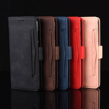 For LG G8s ThinQ Case Comfortable Flip Wallet Premium Leather Case Cover For LG G8s ThinQ G810EAW Multicard Slot Phone Cover 2024 - buy cheap