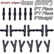 Erick's Wiper 18Pcs Front Windshield Windscreen Wiper Washer Spray Jet Nozzles Tube Connector T Piece Straight Tee 3 Way Y Piece 2024 - buy cheap