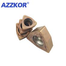 Fast Drilling Carbide Inserts Cutter CNC Milling Endmills Tools For Metal WCMX/WCMT AZZKOR Wholesale Alloy Inserts NT600 2024 - buy cheap
