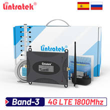 Lintratek 4G 1800 Cellular Signal Repeater Russia Spain Warehouse Free Shipping Booster 1800mhz LTE GSM Amplifier Complete Set 2024 - buy cheap