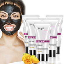 5PCS Mango Blackhead Remover Acne Treatment Nose Oil-control Mud Pore Strip Mask Whitening Peel off Mask Nose Peel Skin Care 2024 - buy cheap