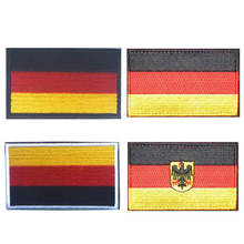 Brazalete con bordado 3D, Bandera de Alemania, Escudo de águila, militar, a rayas, vendaje, bandera 2024 - compra barato