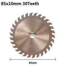 1pc 85x10mm /85x15mm 24T 30T 36T TiCN Coated Wood Circular Saw Blade Mini TCT Saw Blade Carbide Tipped Cutting Disc 2024 - buy cheap