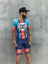 Traje de triatlo da equipe profissional de 2020, sem mangas, camisa de ciclismo, macacão, maillot, ciclismo, conjunto 2024 - compre barato