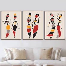 Aborigines Dance Women Nordic Posters And Prints Wall Art Canvas Painting Wall Pictures For Living Room Girl Bedroom Home Decor 2024 - buy cheap