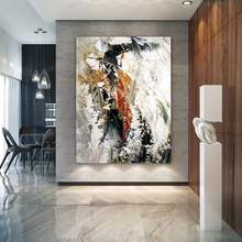 Large Abstract Painting Modern Abstract Painting Painting for Home Bathroom Wall Art Textured Art Acrylic Canvas Oil Paintings 2024 - buy cheap