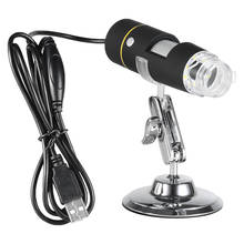 Microscopio Digital USB con 8 LED, lupa de lupa con soporte, endoscopio, función OTG, 1000X 2024 - compra barato