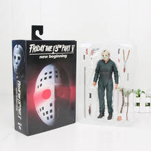 NECA Friday the 13th Jason Ultimate Part 5 Roy Burns Action Figure Model Toys new beginning 2024 - buy cheap