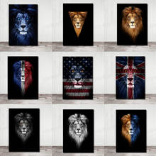 Canvas Painting Animal Wall Art Beautiful Lion Posters and Prints Pictures for Living Room Decoration Home Decor 2024 - buy cheap