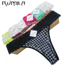 Xxxxl 5 cores sexy rendas de algodão mulheres sexy tangas g-string baixo-rise underwear cuecas lingerie bikini senhoras 1pcs zx72 2024 - compre barato
