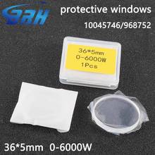10pcs/lot nukon/highyag bystronic fiber laser bottom glass/protective windows 36*5mm imported quartz 10045746 0-6000W 2024 - buy cheap