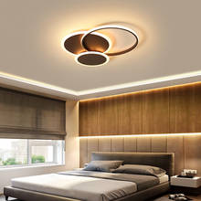Luminária led de teto moderna para sala de estar, quarto, lustre de luminária moderna