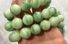 14MM Natural Ore Shine Gem bracelet Night-luminous Mala Bead fluorite Bangle Apotropaion 2024 - buy cheap