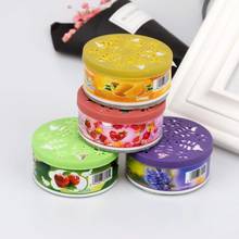 65g Auto Scent Air Freshener Auto Decor Fruit Flower Indoor Home Bathroom Laundry Room Solid Ornament Decor Fragrance Diffuser 2024 - buy cheap