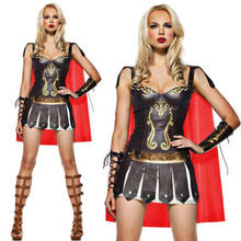 New Ancient Greek Warrior costumes Spanish gladiator Superhero sexy party cosplay halloween Women Fancy dress 2024 - buy cheap