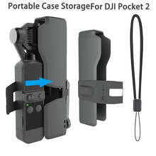 DJI Pocket 2-Bolsa de almacenamiento portátil, caja de protección de rueda, carcasa dura con correa para DJI OSMO Pocket 2, accesorios de cardán para cámara 2024 - compra barato