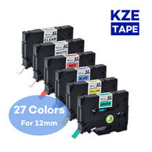 12mm Brother label tape Tze-231 Multicolor Laminated label ribbon tze tape for p-touch label printers tze231 tze 231 tze-231 2024 - buy cheap