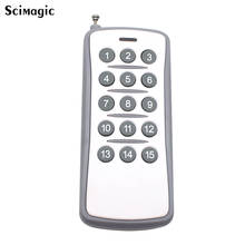 433MHz 15CH Wireless Remote Control Transmitter 15 Buttons Learning code remote controller 2024 - buy cheap