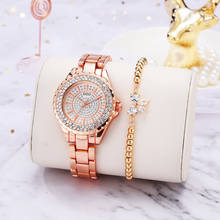 Relógio de pulso feminino zegarek damski, relógio de pulso feminino liga de aço inoxidável quartzo 2024 - compre barato