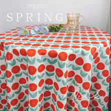 Rectangular Tablecloth Table Cloth Kitchen Table Korean Ins flowers Wedding decoration Tablecloths Photo Prop Cloth Picnic 2024 - buy cheap