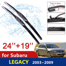 Escobilla de limpiaparabrisas para Subaru Legacy BL BP 2003 2004 2005 2006 2007 2008 2009 parabrisas delantero, limpiaparabrisas, pegatinas de artículos para coche 2024 - compra barato