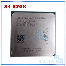 Четырехъядерный процессор AMD Athlon X4 870K 3,9 ГГц, процессор AD870KXBI44JC Socket FM2 + 2024 - купить недорого