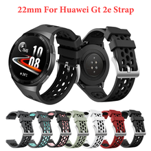 22mm Soft silicone Breathable Band for HUAWEI WATCH GT 2e Official Style Strap Correa Wristband for HUAWEI GT 2E Watchband 2024 - buy cheap