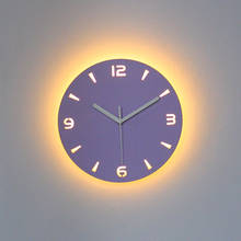 LED Wall Clock Modern Design Clocks with Backlight Watch Silent for Home Kitchen Office Cafe Decoration for Wall 2024 - buy cheap