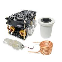 Calentador de inducción ZVS de 2500W, placa PCB de calefacción de alta frecuencia, Metal fundido, bobina, crisol y bomba 2024 - compra barato