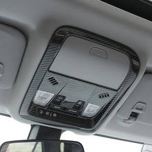 Абс углеродное волокно для Chevrolet Equinox 2017 2018, аксессуары, передняя панель для чтения автомобиля, абажур, рамка, крышка, отделка, Стайлинг автомобиля, 1 шт. 2024 - купить недорого