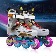 Premium roller sneaker inline skates shoes for EU 35 to 44 roller skating shoes outdoor sports patines male female boys girls 2024 - buy cheap