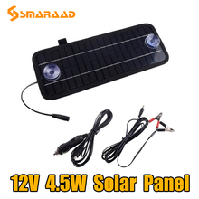 Painel solar policristalino com células solares de 4.5w e 12v, carregador faça você mesmo, para carro, trailer, casa-barco, van, acampamento, bateria solar 2024 - compre barato