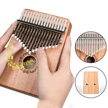 Kalimba 17 Keys Thumb Piano Finger Piano High Quality Wood Acacia Music Instrument Mahogany Wooden Mbira Musical Instrumentos 2024 - buy cheap