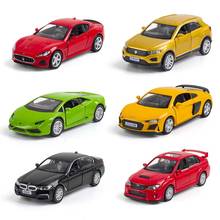 Colección de vehículos de juguete para niños, de aleación juguete fundido a presión, colección de coches deportivos, sedán, regalo, 1/36 2024 - compra barato