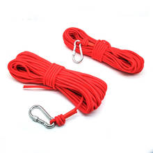 New Fishing Magnet Rope 20/10 Meters, Nylon Rope Braided Rope Heavy Rope With Safe Lock,Diameter 6Mm Safe And Durable 2024 - buy cheap
