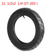 Mini pneu de motocicleta, pneus 12 1/2x2 1/4 (57-203), câmara de ar pneumática de 12 cabeças, para bicicleta dobrável, veículo elétrico 2024 - compre barato