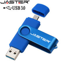 JASTER USB 3.0 OTG USB Flash Drive pendrive for Android Smart Phone 64GB 32GB 16GB 8GB Metal OTG USB memory stick Free shipping 2024 - buy cheap
